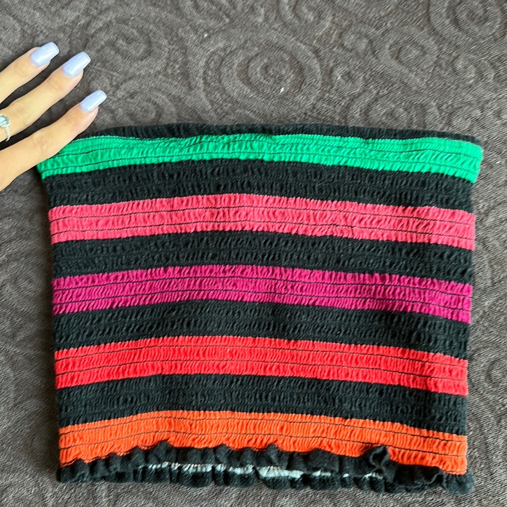 Women’s Express striped tube top
